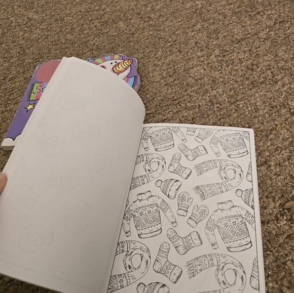 Christmas Halloween Coloring Book Set - Picture 2 of 6